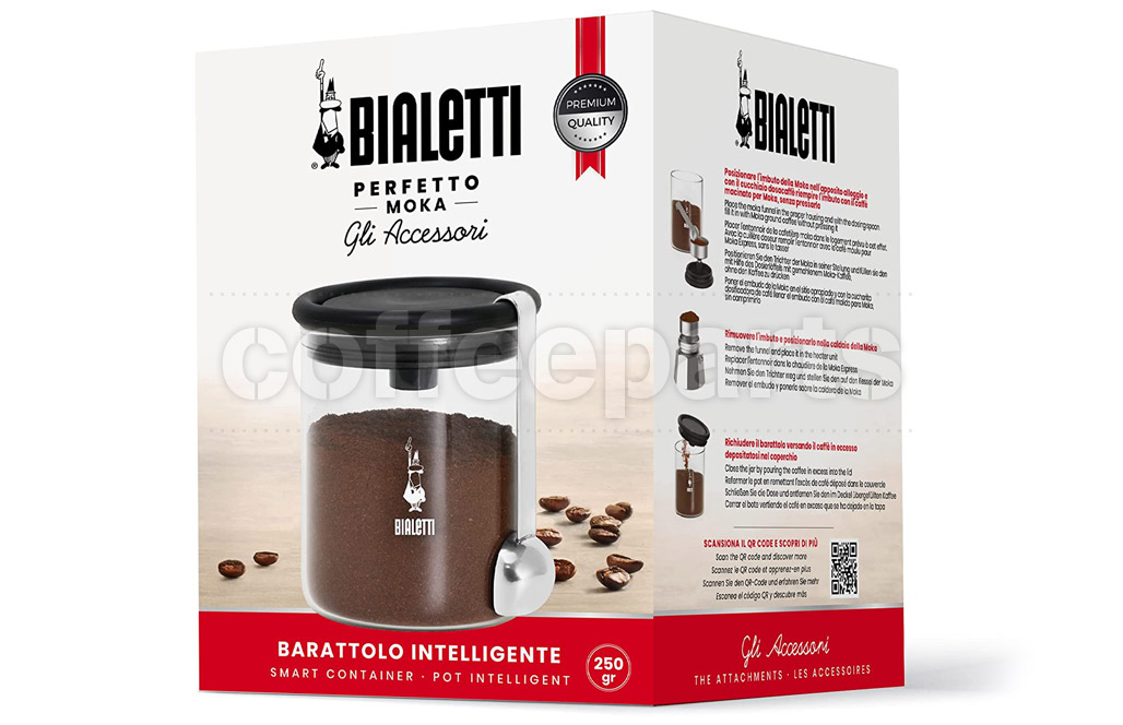 Bialetti Glass Coffee Jar | Coffee Parts