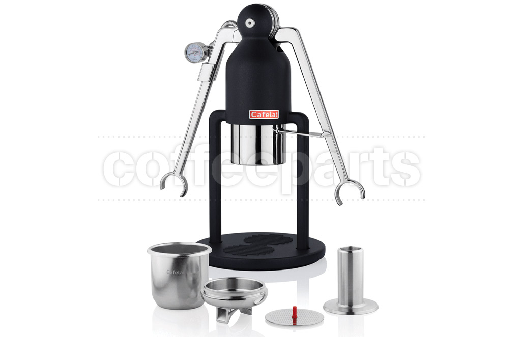 Cafelat Robot Barista エスプレッソマシン 黒 Rocket Appartamento Serie Nera Espresso Machine