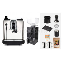 Breville Dynamic Duo Dual Boiler and Smart Grinder Pro Package