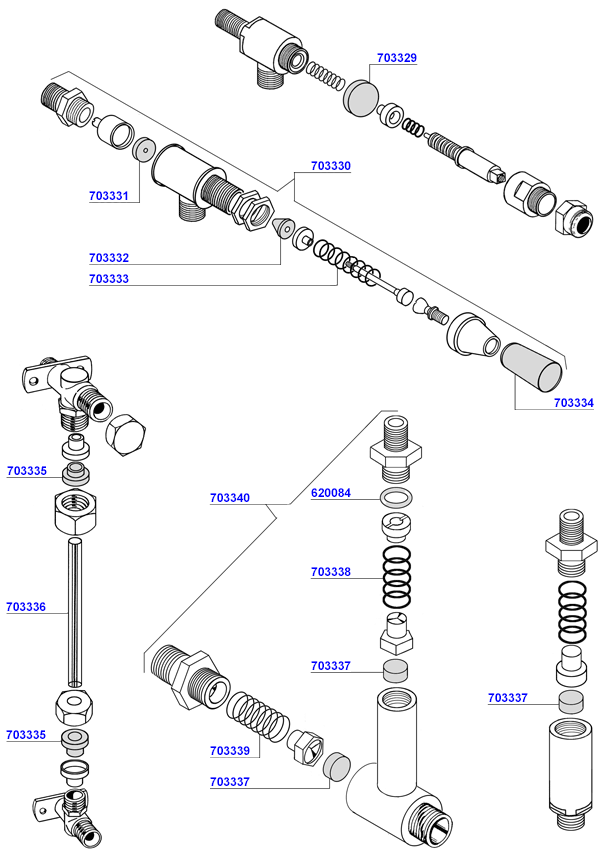 Bezzera - Water inlet and water levels