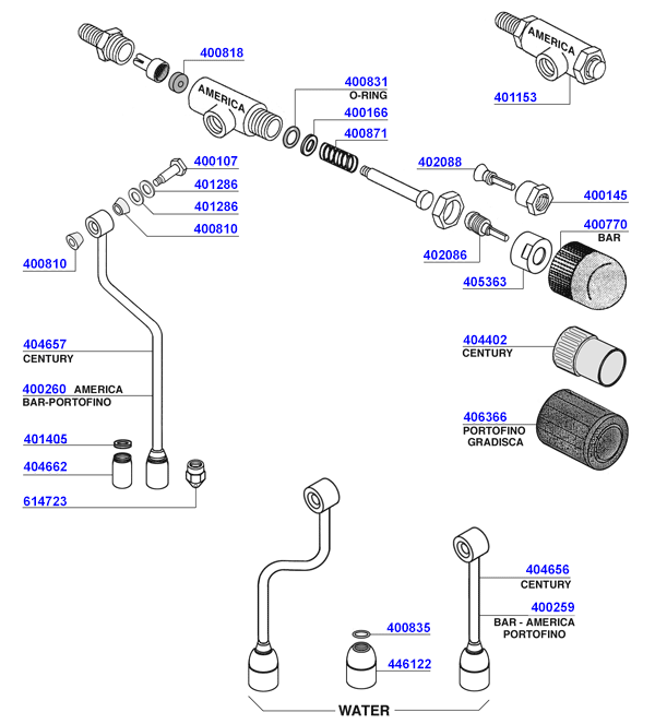 Brasilia - Steam and hot water valves 2