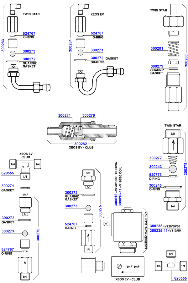 Conti - Water inlet and solenoids