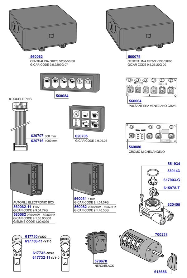 ECM - Touch pads, switches and control boards