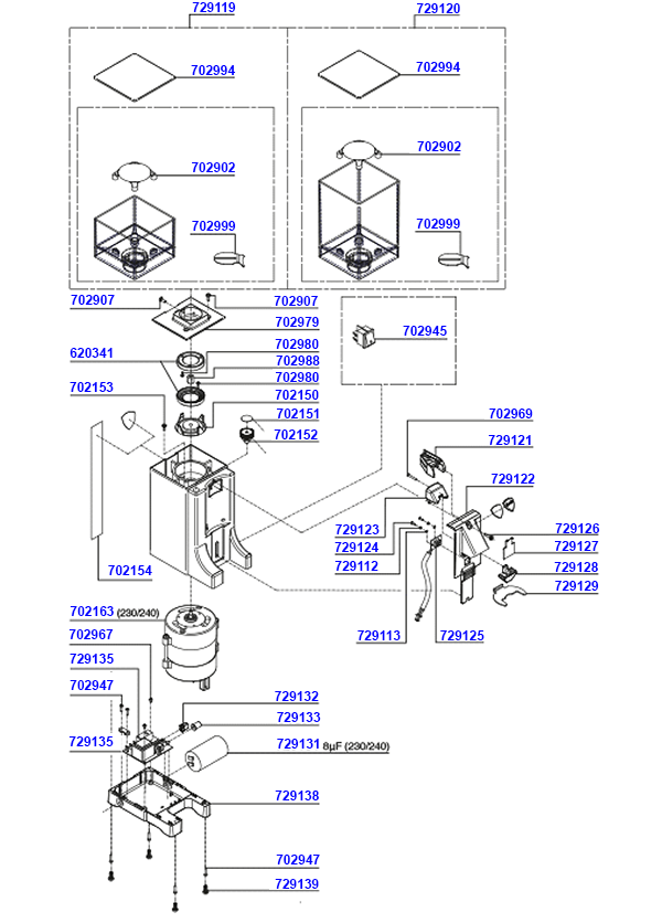 Eurkea Mingon E Spare Parts