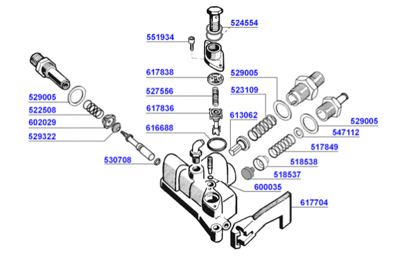 Faema - Water inlet valves 2