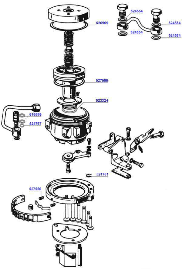 Faema - p6/e66 group heads