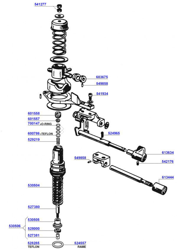 Faema - Group head p4/p6/e64/e66