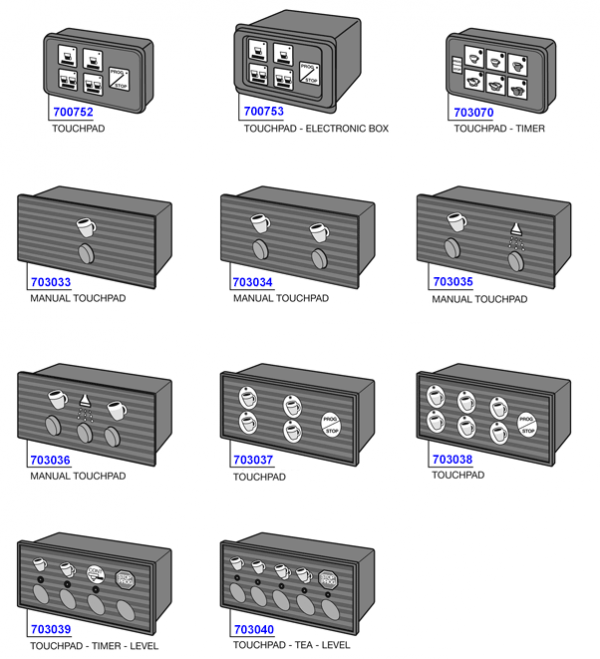 Leone - Touch pads and control boards