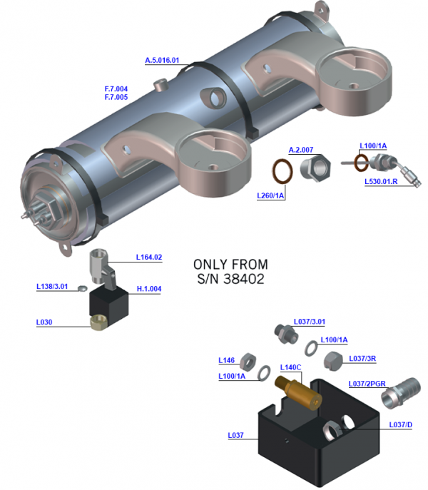 La Marzocco FB70 - Coffee Boiler Assembly