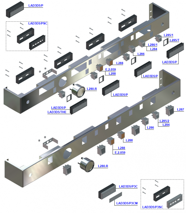 La Marzocco FB70 - Control Panel Assembly