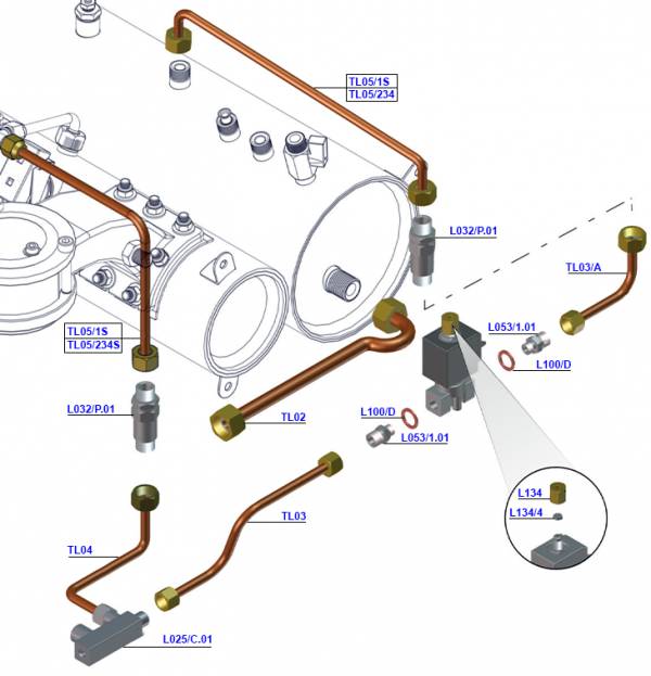 La Marzocco FB70 - Hydraulic Assembly