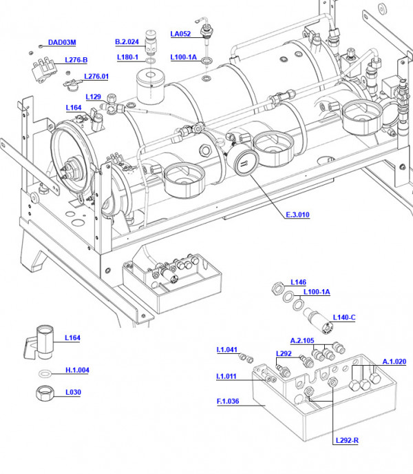 La Marzocco - PB Boiler and Fittings