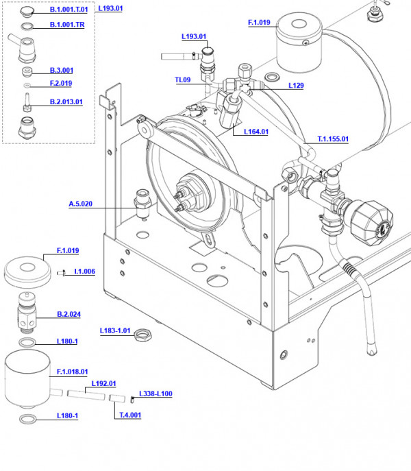 La Marzocco - PB Hydraulic Assembly