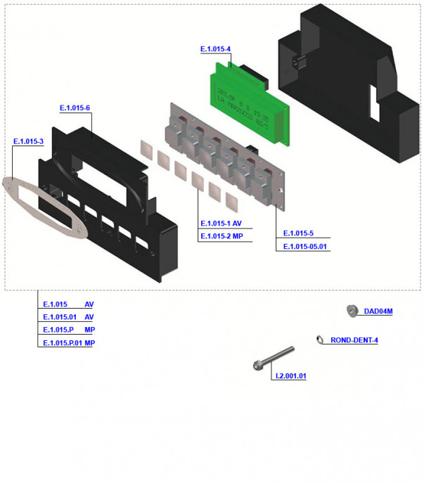 La Marzocco GS3 Electrical System Assembly Coffee Parts