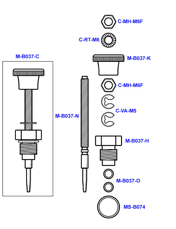 Kees Mirage Adjustable Restrictor