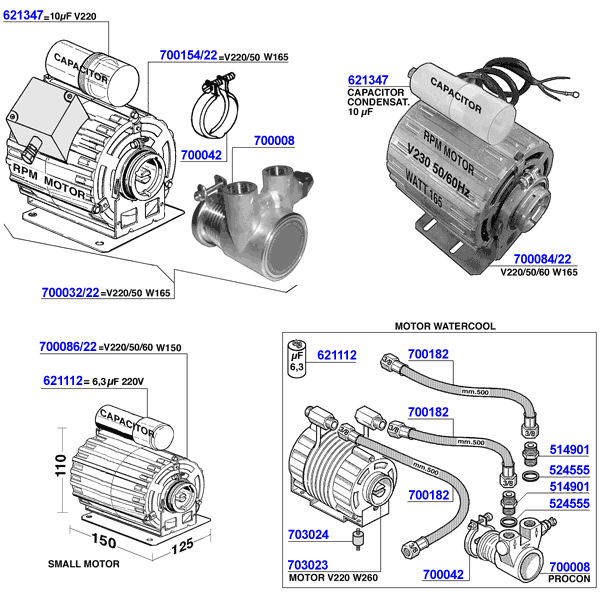 Leone - Motors and rotary pumps