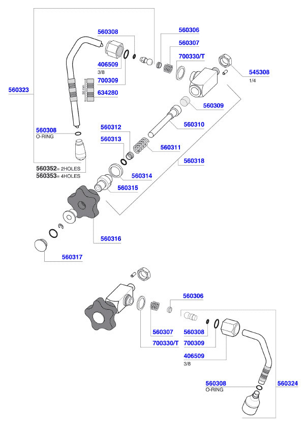 Profitec - PRO 600 Steam Arm 