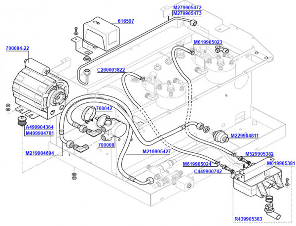 Rocket Boxer Pump Assembly