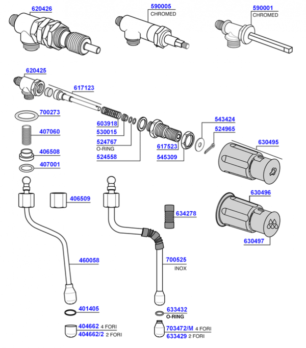 Royal - Steam and hot water valves