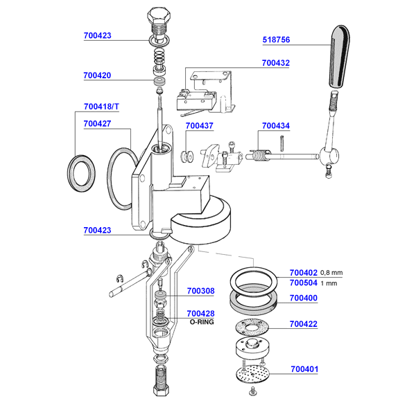 SM - Piston group head 1