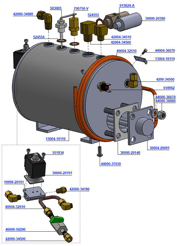 Steam Boiler Slayer Espresso Coffee Parts