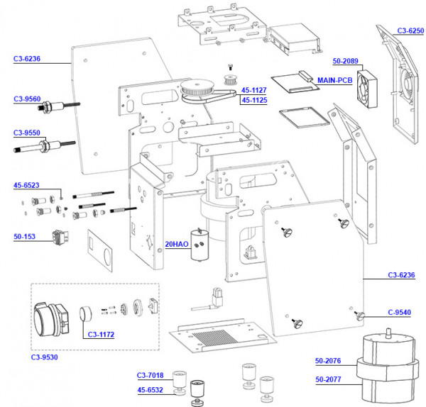 Slingshot Body Assembly