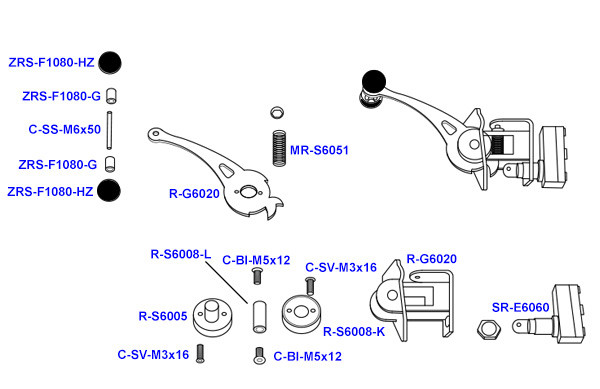 Kees Spirit Bastone Group Handle V1