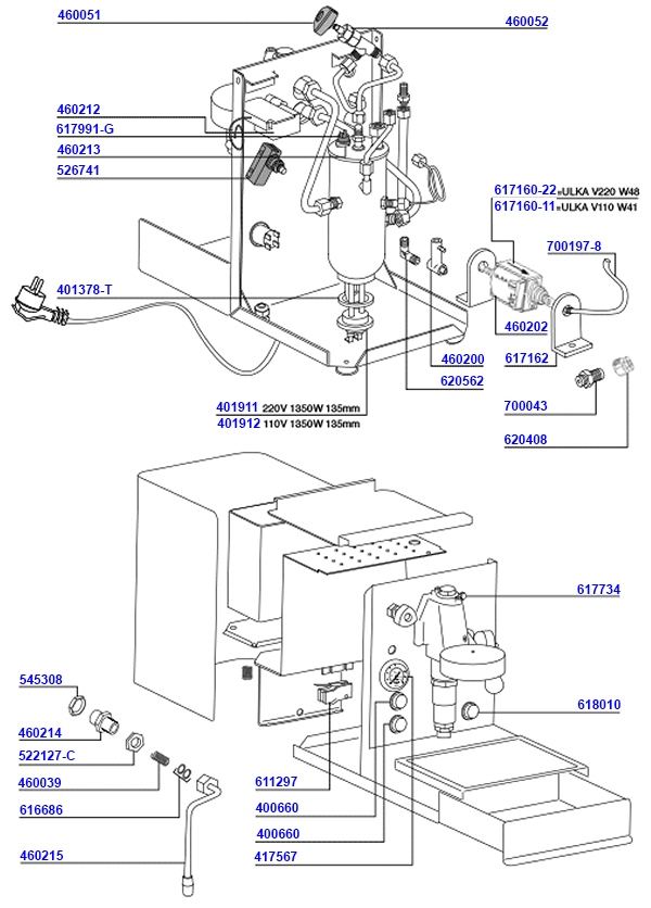 Domobar Picallo Spare Parts