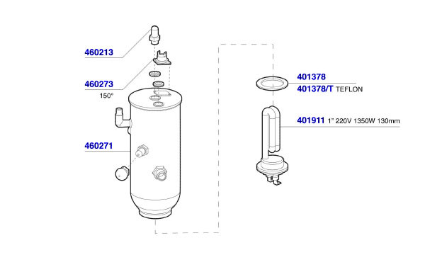 VBM Domobar Boiler & Element Components 