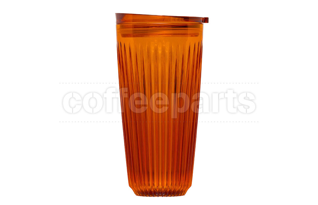 ﻿﻿Huskee Renew Cup with Lid 16oz (470ml): Amber