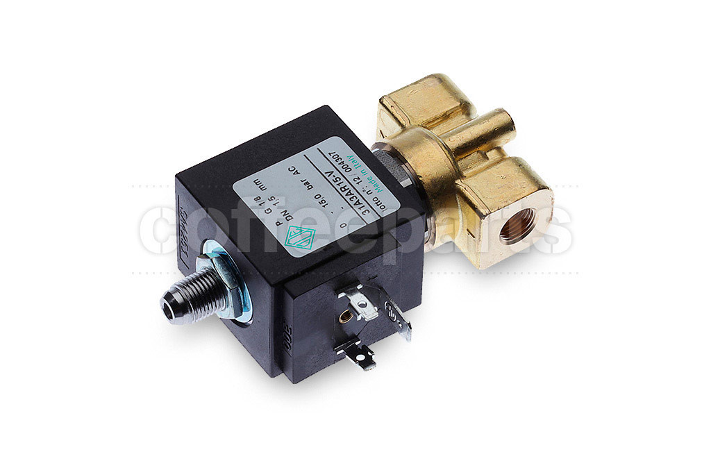 3-way ODE solenoid valve 1/8-1/8 inch bsp 220v/50/60 (complete)