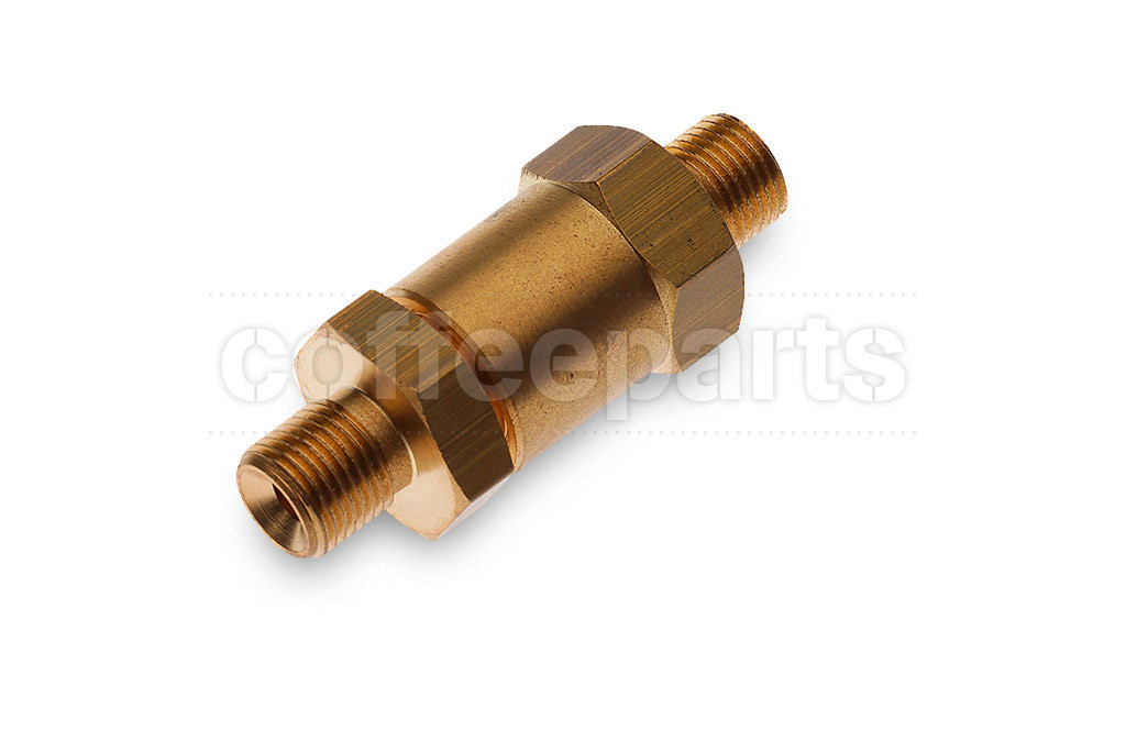 One-way valve complete