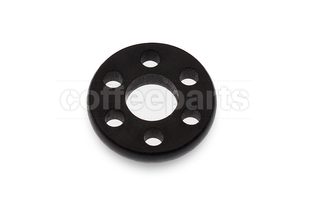 Rubber pump-motor connector