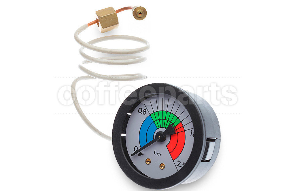 Boiler manometer/gauge 1/8 inch bsp with capillary pipe