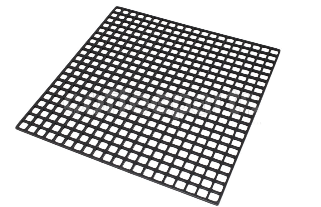 Black plastic grid 31x31cm