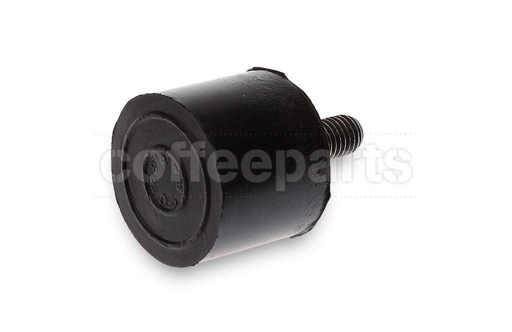 Rubber foot d40x33 m10x25mm