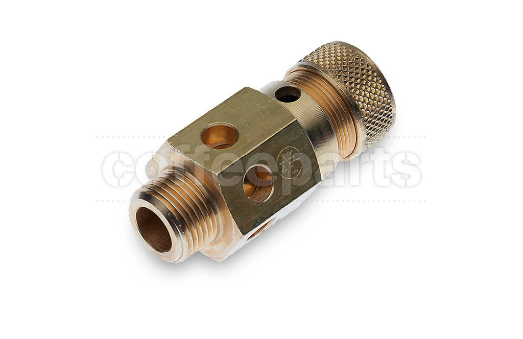 Certified boiler safety valve with 3/8 inch bsp thread