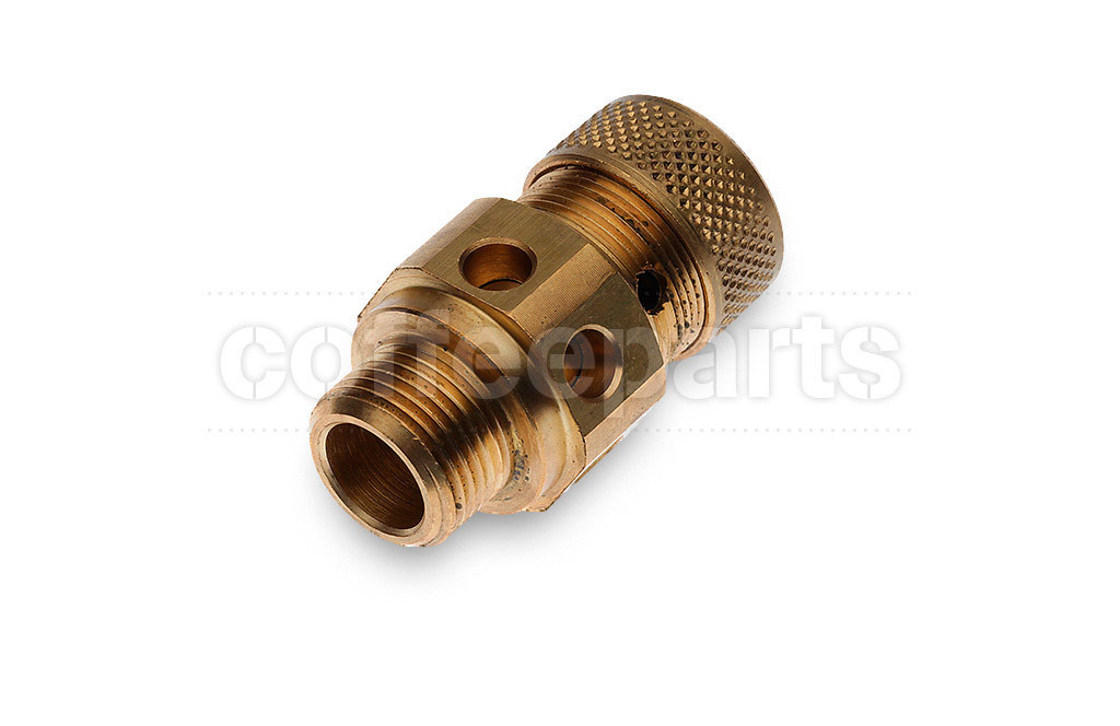 Certified boiler safety valve with 3/8 inch bsp thread