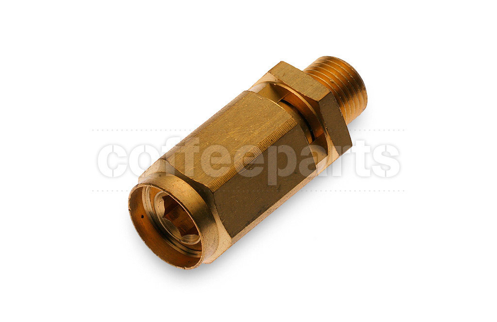 Boiler safety valve with 1/8 inch bsp thread