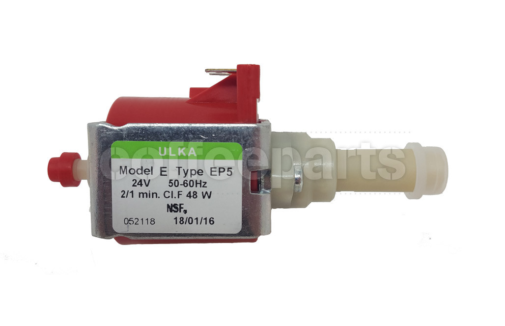 Ulka ep5 vibrating pump 1/8 inch bsp thread outlet 24v 50-60hz