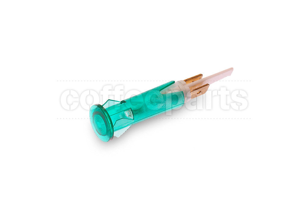 Green pilot lamp d10 110v