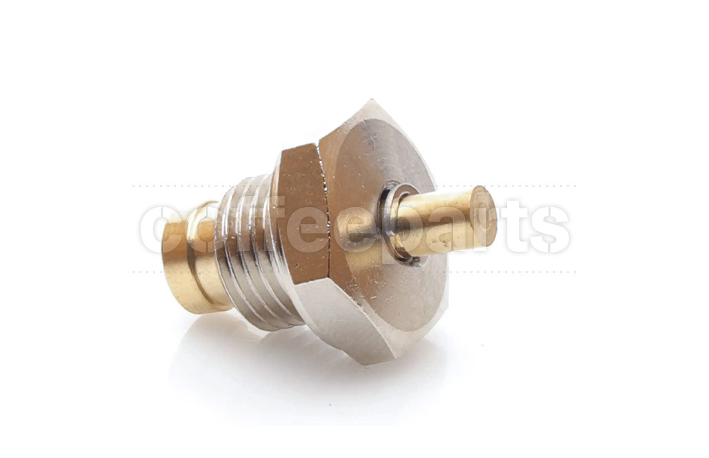 Boiler anti vacuum valve with 1/4 inch bsp thread with long pin