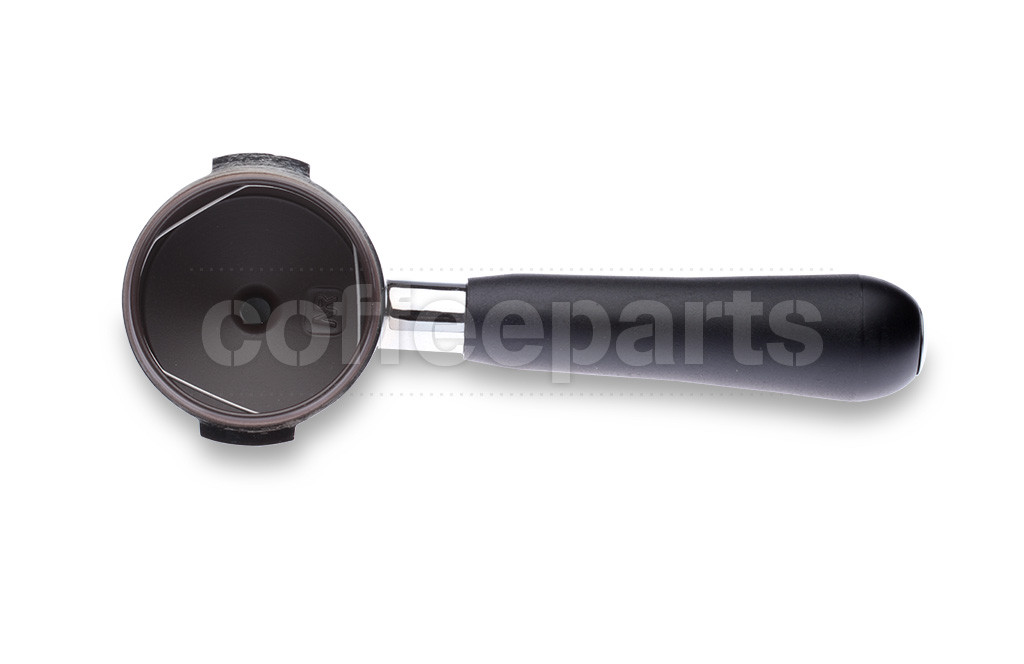 Portafilter with black teflon coating to fit Faema, BFC, La Scala, La Marzocco, San Remo, Wega, VBM