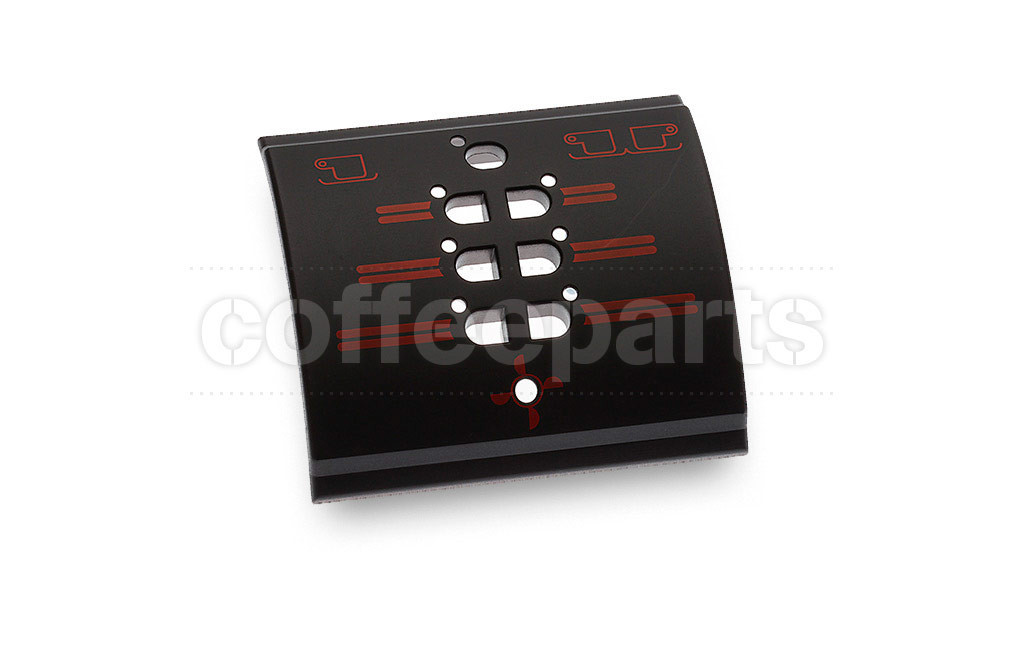 Coffee doses pushbutton support