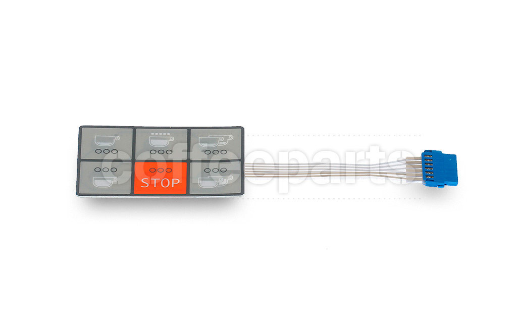 Touch pad 6-buttons due/a 73x44mm