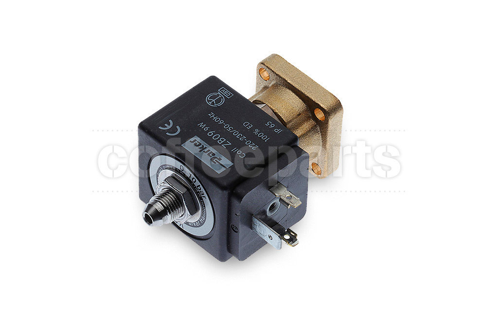 3-way PARKER solenoid valve 220v 50/60 (complete)