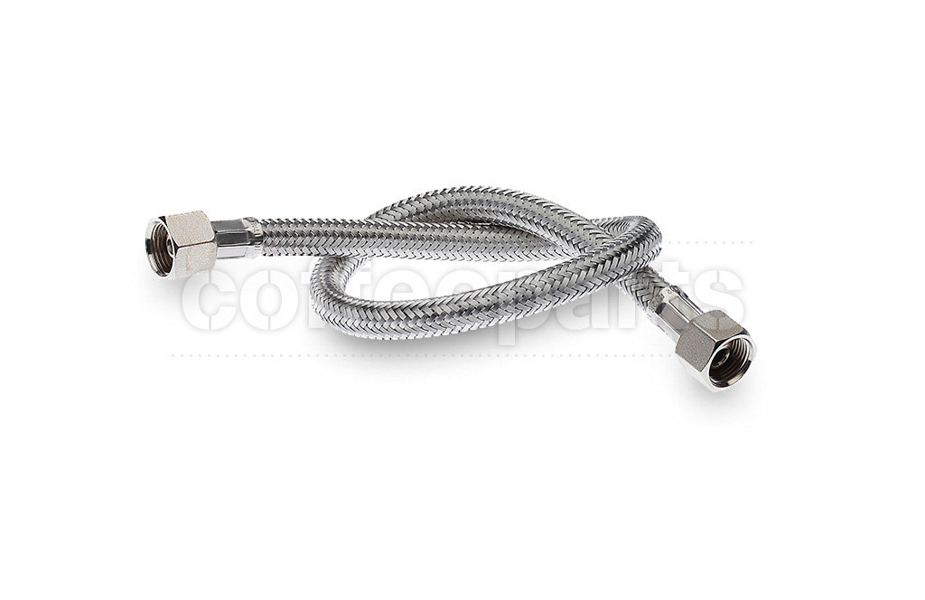 Stainless steel hose 3/8ff inch bsp thread 50cm