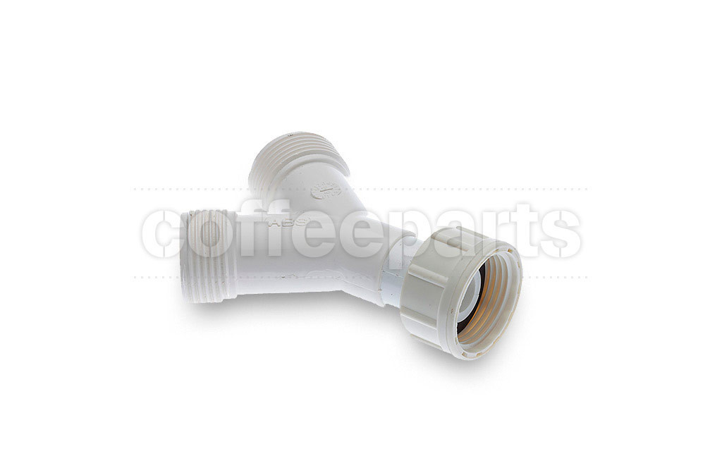 Plastic fitting 3-way 3/4mmf inch bsp