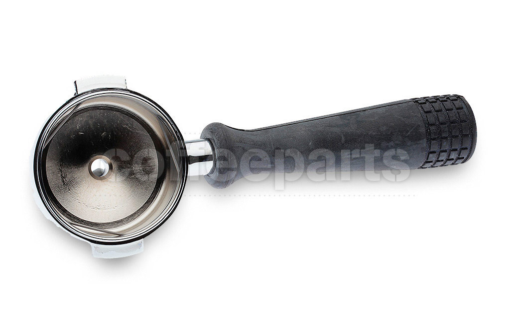Portafilter with rubber handle (baskets and spouts not included)