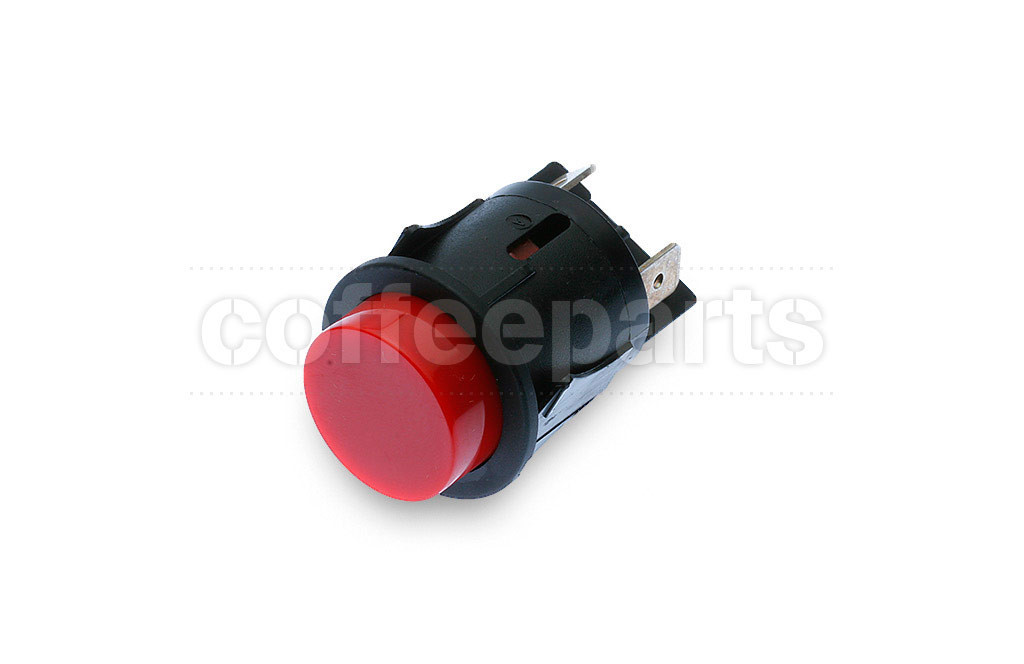 Red round switch ele